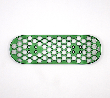 Ollie Octoboard; jetfull green machined grip