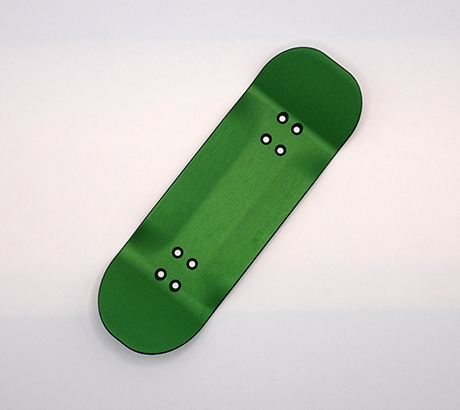 Mark 4 Bottom View JetFuel Green Sandblasted Finish