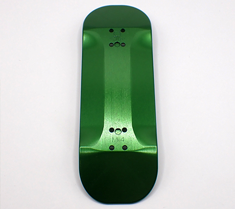 Mark 4 Bottom View JetFuel Green Machined Finish