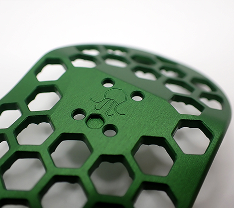 Hex deck in JetFuel Green