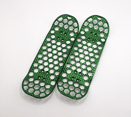 JetGreen Color Aluminum Metal Deck