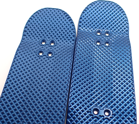 Mk4 Solid - Sandblasted vs machined Afterburner Blue