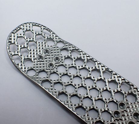 Machined grip in Airframe Clear and machined finish