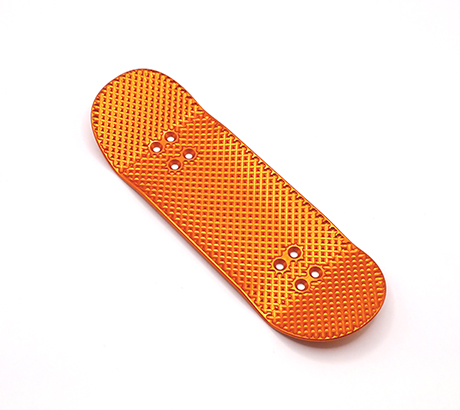 Orange Color Aluminum Metal Deck