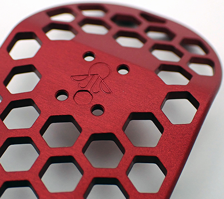 Mark 3 close up in Caution Red