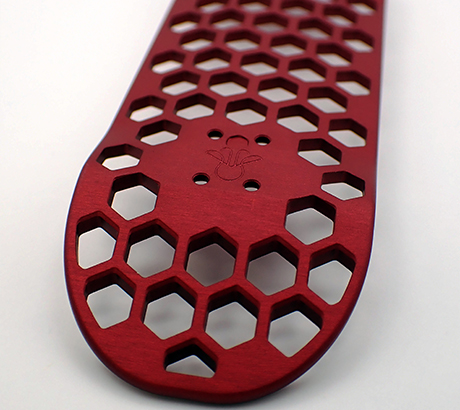 Mark 3 close up in Caution Red